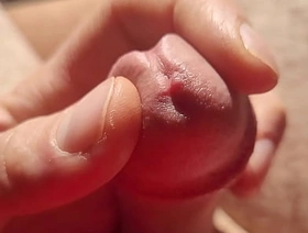 Edging from flaccid and playing with precum, natural light korean jerk off gay porn