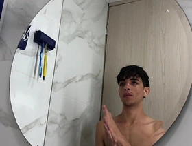 CUTE LATIN BOY SHOWS HIS BIG DICK IN HIS ROOM hot father and son gay porn