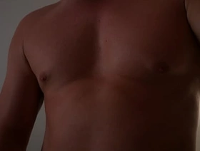 Muscular guy poses for the camera and cums on his stomach gay porn hot boys