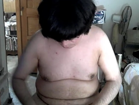 Naked chubby otaku masturbates until cum hot hunk daddy gay porn