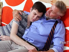 Step Daddy Deserves All The Care For Working Hard french hot gay porn