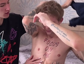 Three stepsons decide to have hard sex until their stepfather catches them gay porn muscle chinese