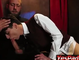 Teen Seduces the Horny Priest@YesPadre porn gay hot teen