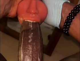 Stocking and deep throating my Sextoy like a slave till it gets nasty korean solo porn gay