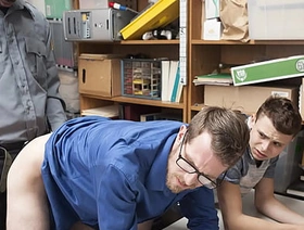 The Mall Lp Guard Barebacking the Twink in Front of His Stepfather - Menperps japan gay public porn