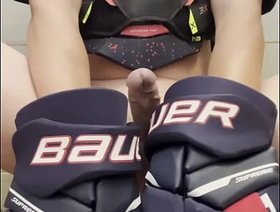 Closeted college hockey jock milks his prostate, hands free cum and squirting in the shower singapore army gay porn