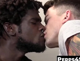Perps4Sale.com - Devin Trez & Dakota Payne - Naughty Twink Crook Fucked by Big Black Cocked Guard chinese gay teen porn