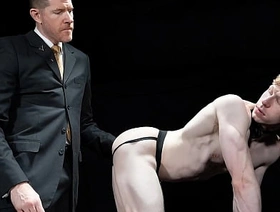 The Slave Wanted to See My Enormous Dick Sliding in And out Of Him - Boyforpay white korean gay porn