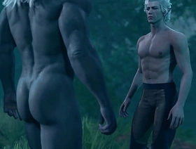 Baldur's Gate 3 Naked Playthrough: Astarion Gay Sex Scenes (no mods) hot gay deepthroat porn