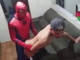 TROCA TROCA GAY COM FANTASIA DE HALLOWEEN. gay porn hot sex