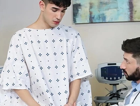 After the Doctor's Unorthodox Treatment the Patient Feels Like He’s Ready to Take on The World! - Doctorblows hot jocks nice cocks gay porn