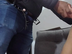 Sissy getting fucked after toying her ass with a huge dildo hot boys gay porn