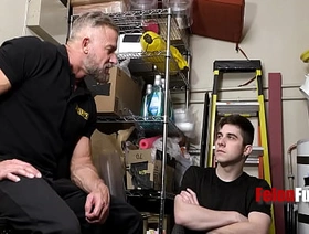 Handsome 40yo Hunk Security Man Fucks Twink Suspect In Lockup - Harrison Todd, Greg Dixxon junho korean gay porn