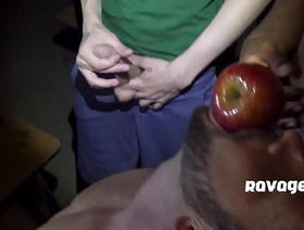 Students Gangbang Professor Who Came Bearing Bad News japan gay porn straight