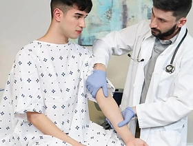 The Cutest Boy Must Submit His Semen Sample to The Doctor for Examination - Doctorblows free gay hot porn