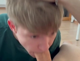 he invited a student to visit, gave a juicy blowjob and brought him to orgasm filipino gay porn hot