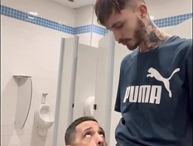 Trailer Us and the bathrooms hot gay sauna porn