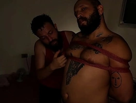 Sessão de Shibari com o Capitão Rosa - Inteiro no Red gay porn korean muscle