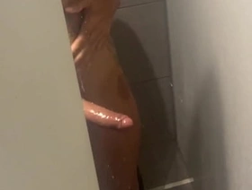 My Gym Cruising in showers Blowjob Cum on Face Masturbation Bareback fucking creampie Lots of cum porn gay asia