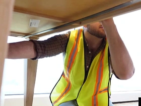 Service Tech Services A Customer's Fat Cock In The Shower korean dirty talk gay porn