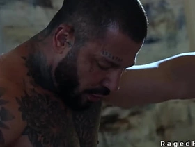 Obsessed gay breaks in house of muscular Danny Starr for anal sex free hot gay porn