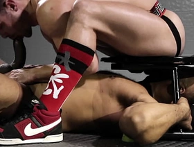 FORT TROFF Pornstar Ray Diesel DESTROYS Devin Franco's Hole with Toys hot gay new porn