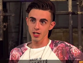 Obedient Jesse Evans Receives A Blowjob On A Cross hot straight gay porn