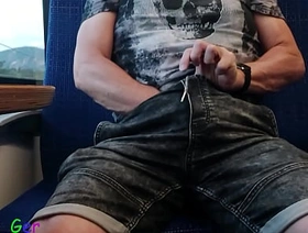A really hot wanking experience on a driving train in the mountains (S) chinese creampie gay porn