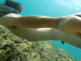 How I scream! Cumming with my selfie stick while snorkeling made me moan screaming like never before gay porn twitter singapore