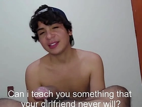 I asked my twink friend to lick my asshole because my girlfriend doesn't want to korean gay porn student