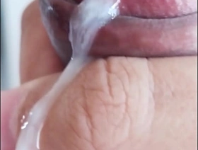 Cumming, jacking off my uncircumcised cock, extreme closeup. June 18, 2024. singapore gay porn videos