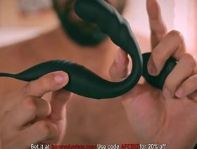 FREE FULL VIDEO Solo Anal Testing HoneyPlayBox CASPION Prostate And Perineum Vibrator And Cock Ring gay japan porn star