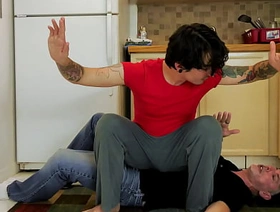 Johnny Mercy Feed Richard Lennox His Bare Ass As Punishment cute gay chinese porn