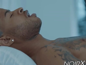 Black youngster rimmed and ass fucked by big cocked masseur hot gay porn indonesia