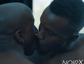 Hunky black guys Pheonix Fellington and Max Konnor ass fuck chinese socks gay porn