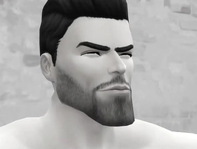 Alpha Male GigaChad Photoshoot - Sims 4 hot gay men porn