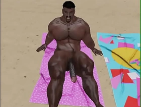 huge big dicked black bull at beach gay japan boy porn
