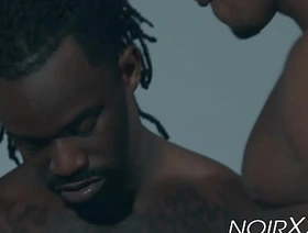 Business deal finishes up with threesome anal fucking gay hot abs porn