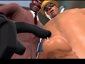 TF2 Enemy Spy's Helping Hand x Engineer Player jap bear gay porn