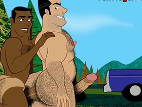 Pornstar Gay Brasileiro no Desenho de Sexo hot stud gay porn