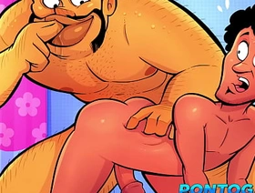 Novinho perdendo a virgindade e transando com garoto de programa korean hot gay porn