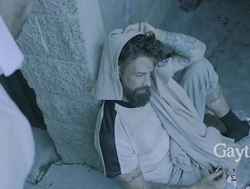 Weirdo Picks Up A Homeless Man To Clean Up & Fuck  - Roman Todd, Alpha Wolfe hot underwear gay porn