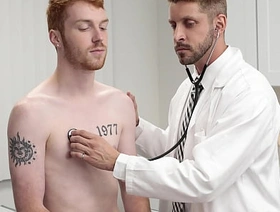 Gay Doctor Giving the Testosterone Directly Into Patient's Ass - Doctorblows hot black man gay porn
