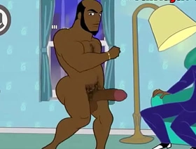 Negros na Festa Cartoon Gay com Dotados singapore indian gay porn