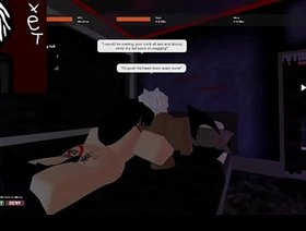 Black Emo Dude Fucking a Femboy on a Leash hot gay big ass porn