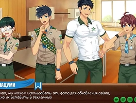 Game: Friends Camp, episode 46 - Canteen (Russian voiceover) japan gay porn justice