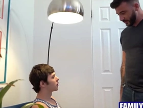 Stepson examining stepdad's cock handsome chinese gay porn