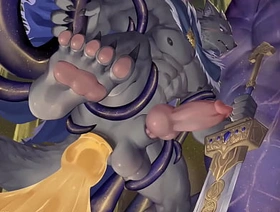 blaidd funtime with the Elden beast chinese jerk off gay porn