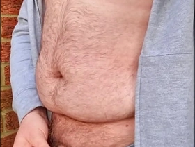 Chubby Guy Quick Morning Piss Outside g bot taiwan gay porn