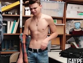 Twink perp caught and barebacked hard by a security officer desi hot gay porn videos